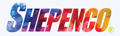 The word sheppenco is written in colorful letters on a white background.