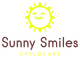 Smiling sun logo with text 