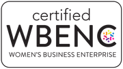 A certified wbenc women 's business enterprise logo
