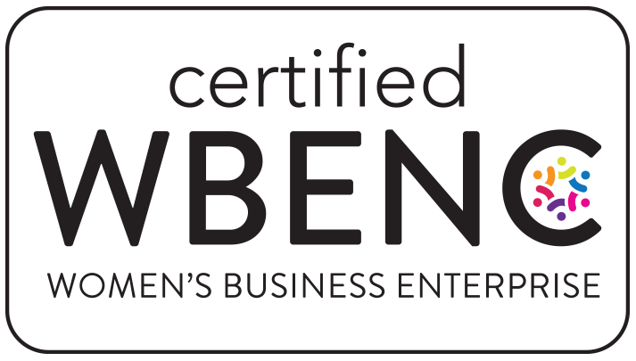 A certified wbenc women 's business enterprise logo