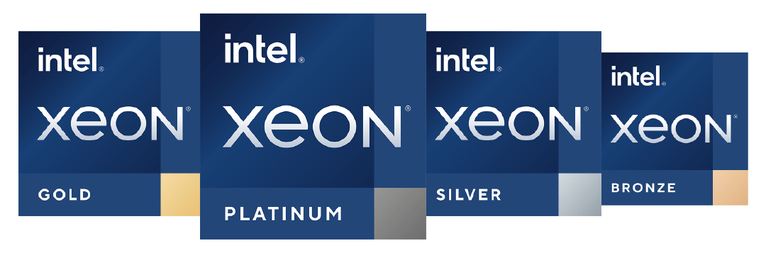 Badges Intel Xeon