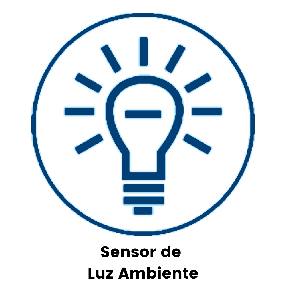 ícone sensor de luz
