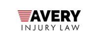 The logo for avery injury law is on a white background.