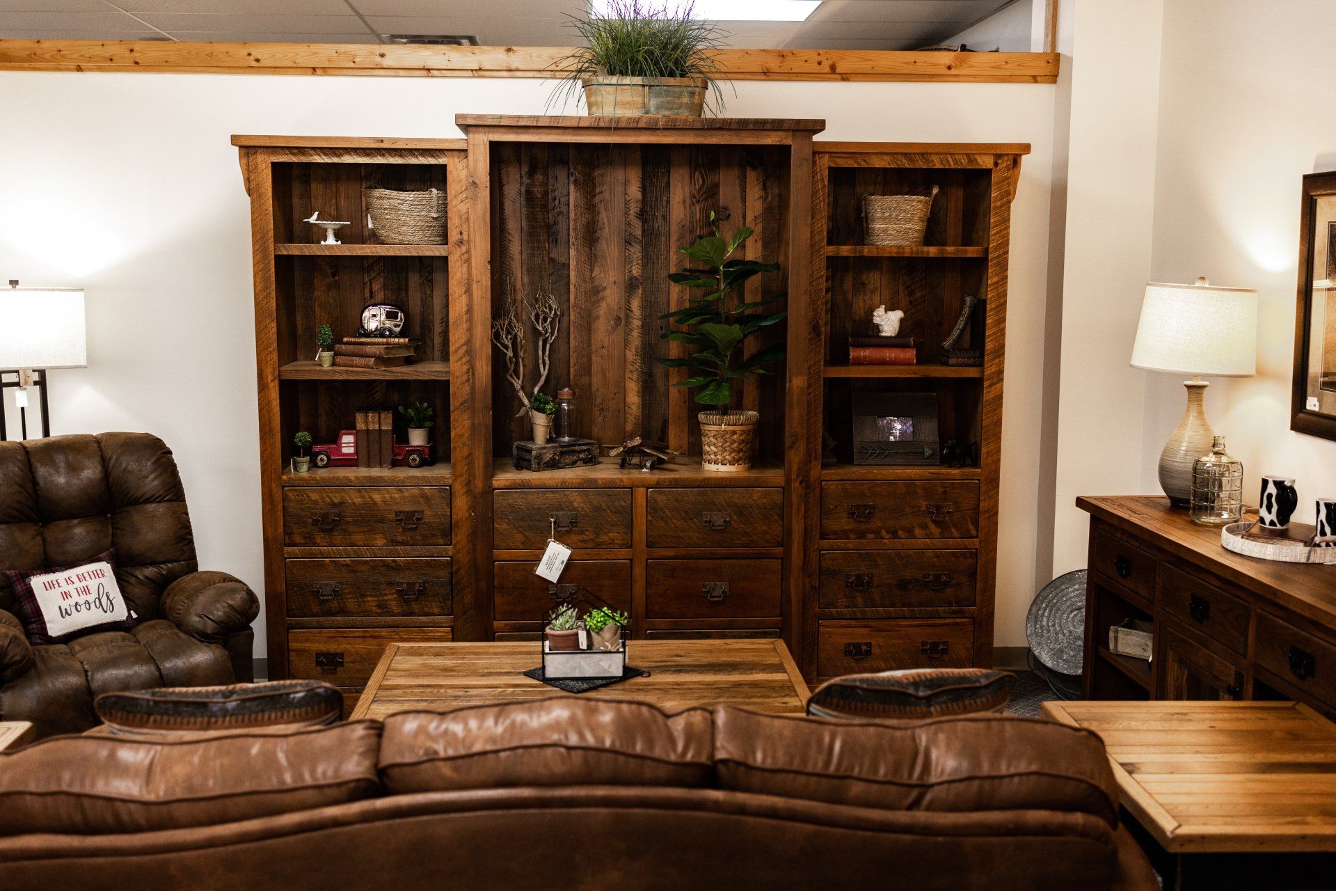 Custom Rustic Furniture Sevierville, TN Riverwoods Home