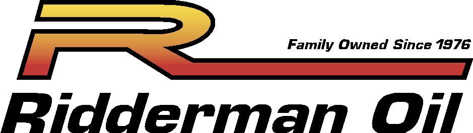 Logo of Ridderman Oil: stylized "R" with orange/red gradient, "Family Owned Since 1976" text, and company name in black.