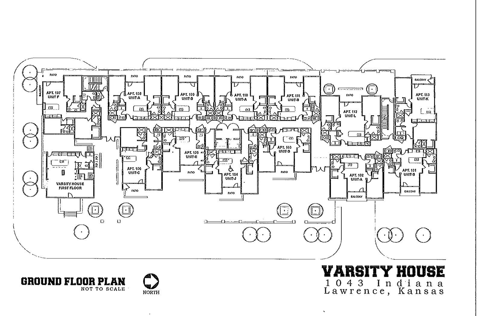 Ground Floor Plan | Varsity House