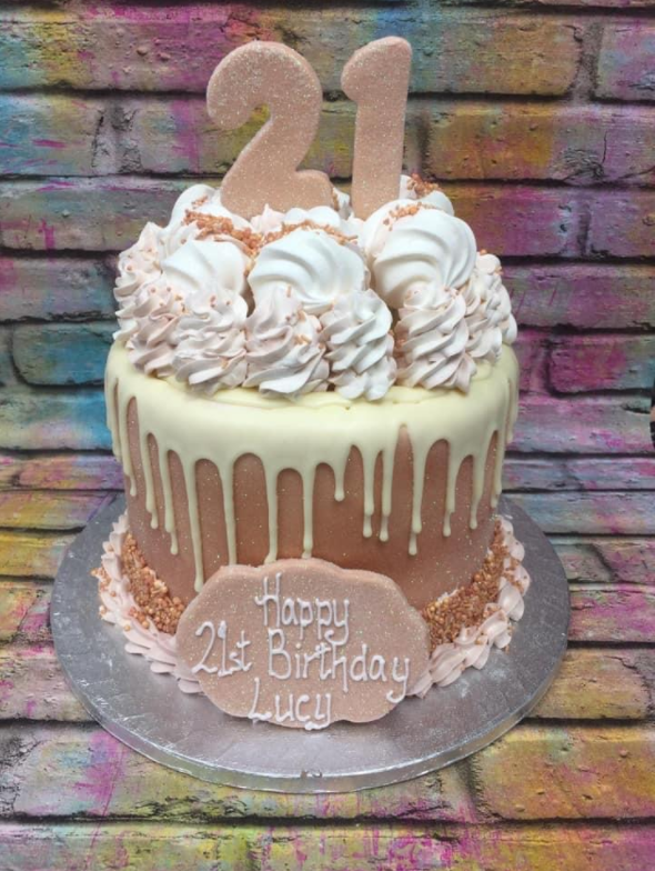 21st Birthday Cake