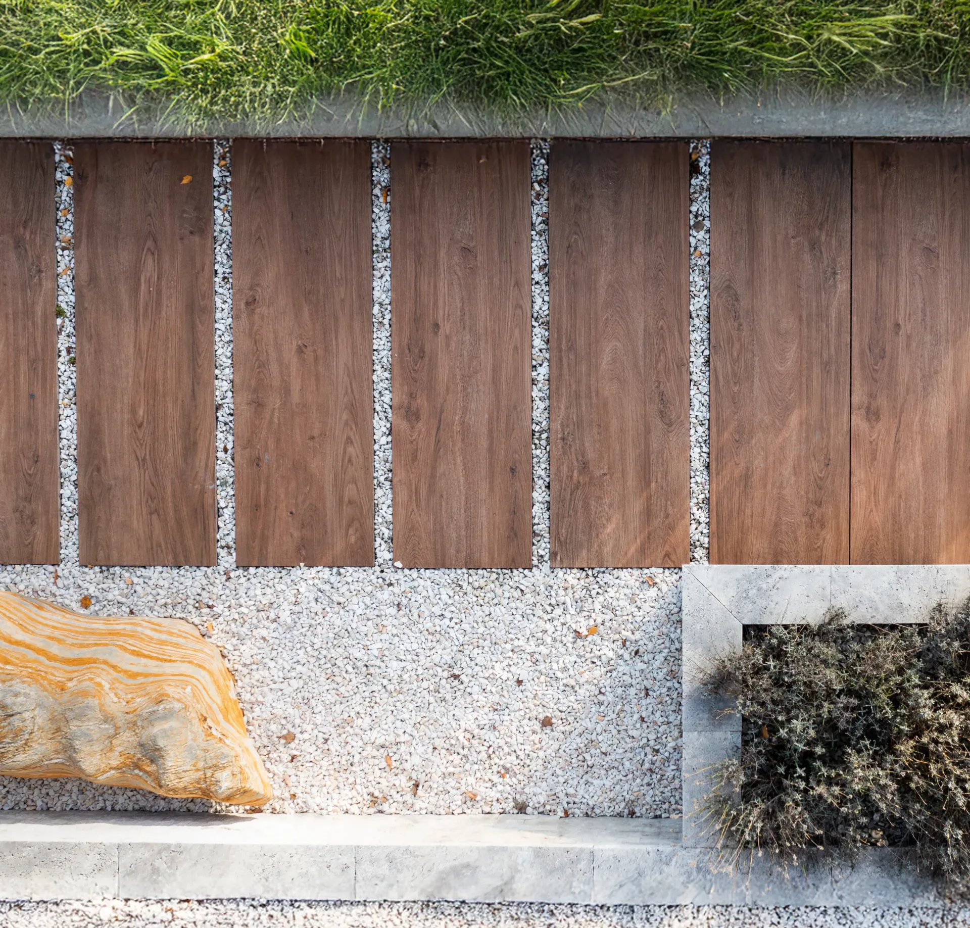 Płyty tarasowe gres porcelanowy Woodliving Scuro