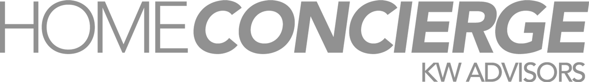 A logo for a company called home concierge km advisors