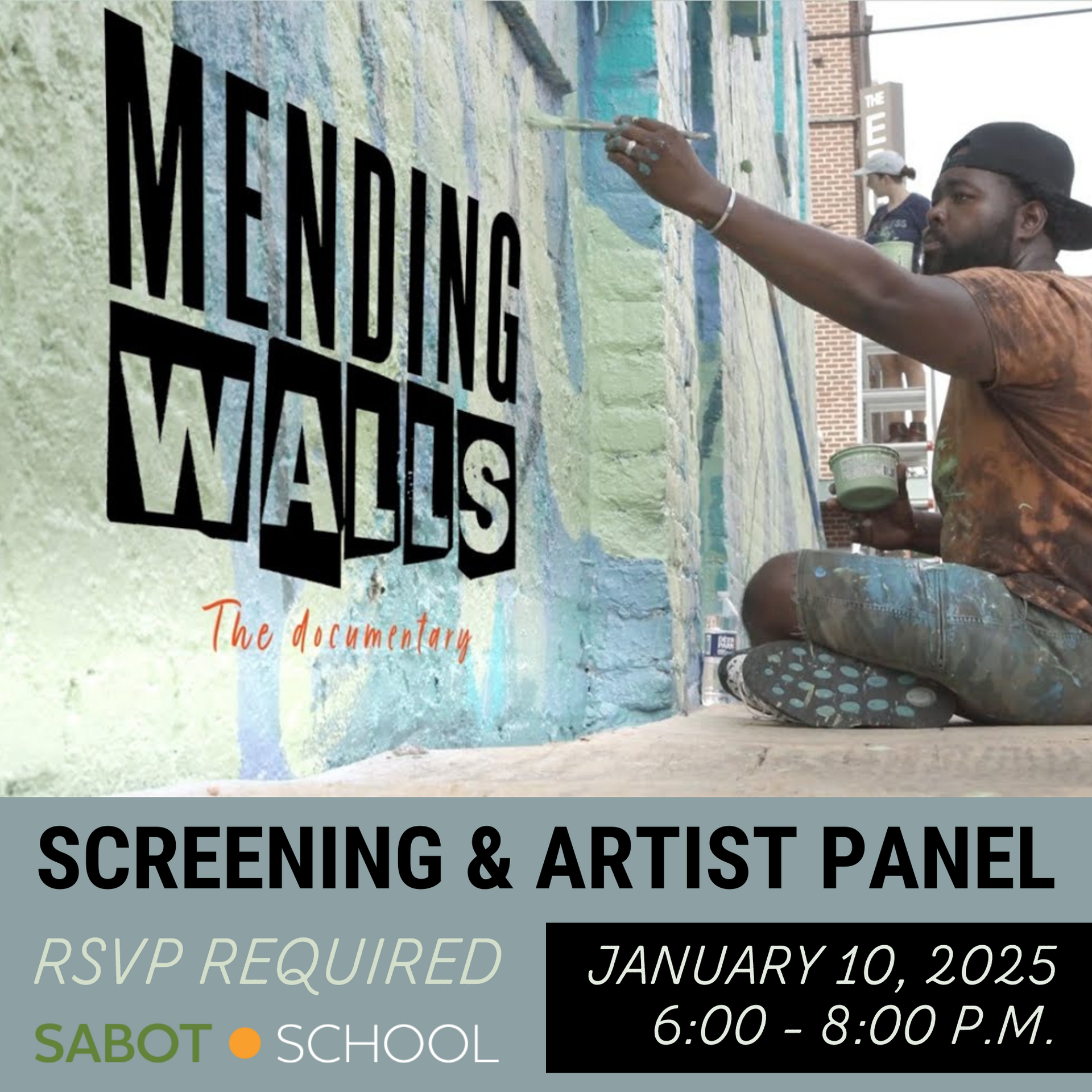 Hamilton Glass and local artists present their Richmond Documentary Mending Walls.  