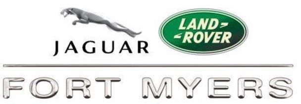 A logo for jaguar land rover and fort myers