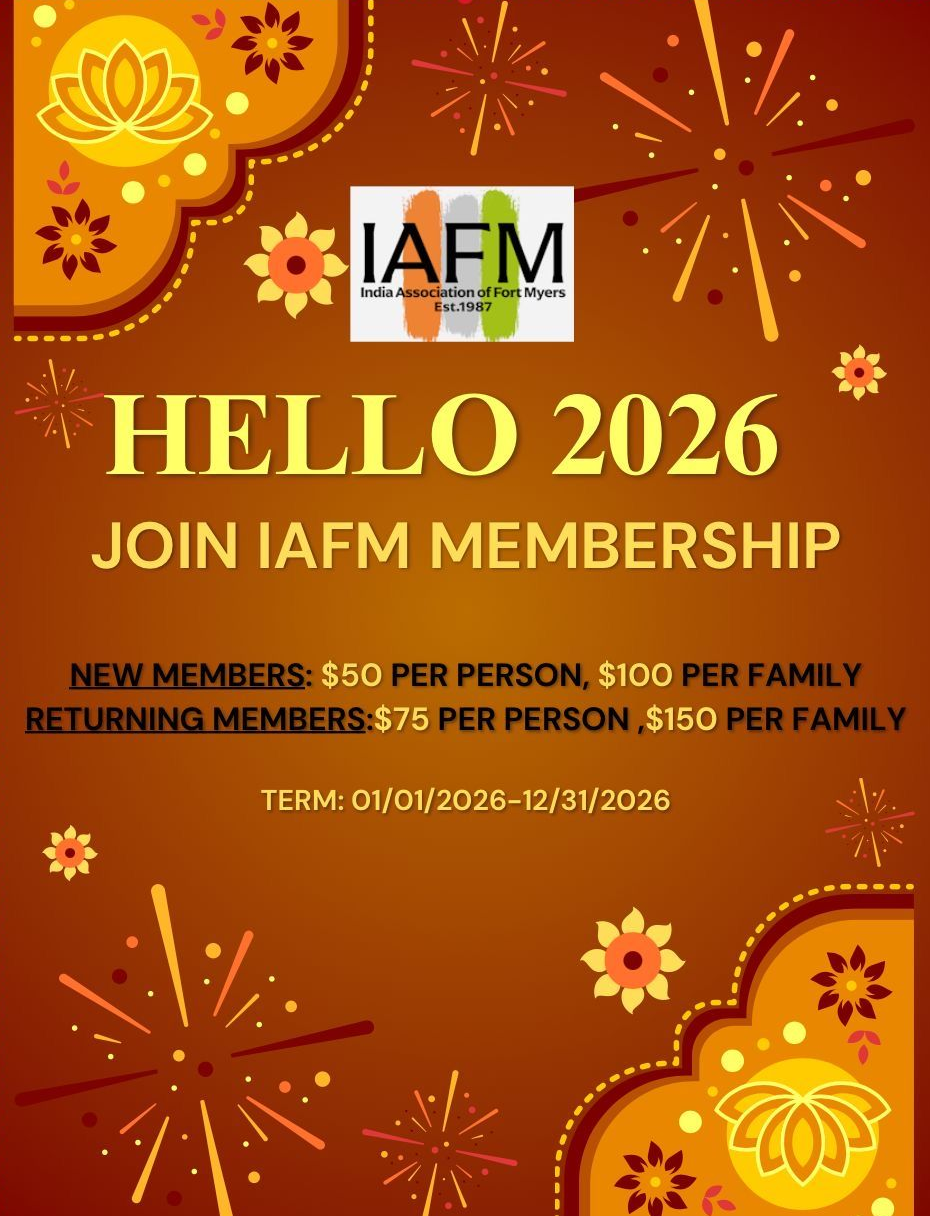 Diwali Gala event poster: red curtain, ticket details, QR code, icons for buffet, dance, DJ, photo booth, ballroom.