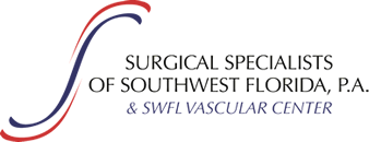 The logo for surgical specialists of southwest florida pa