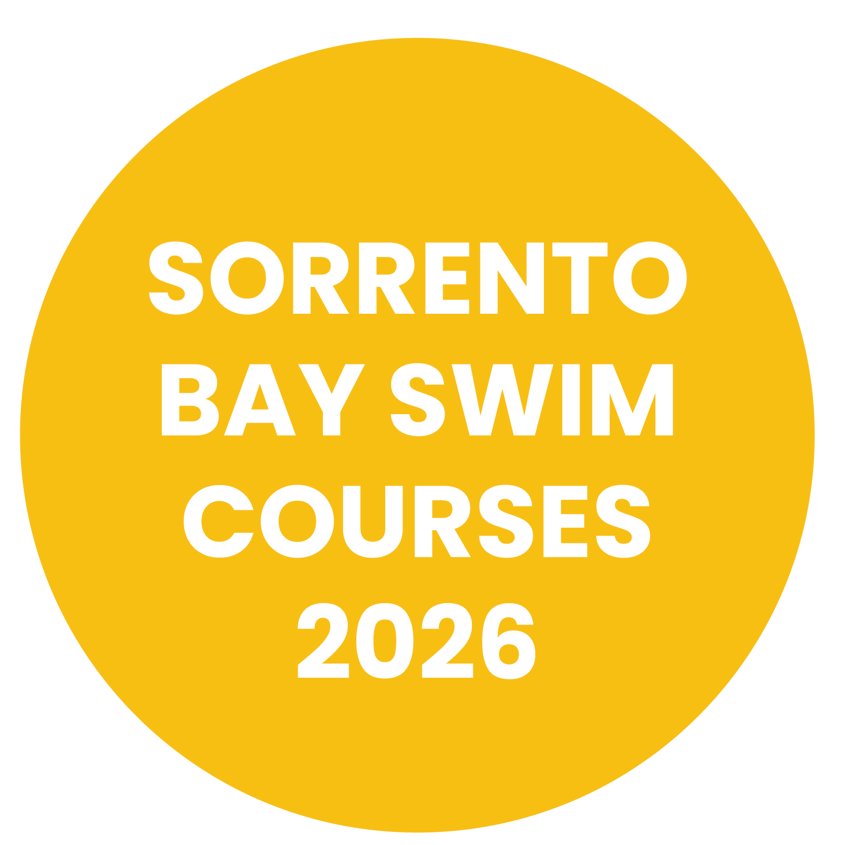 Sorrento Bay Swim 600 M Course