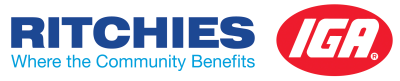Ritchies IGA logo.