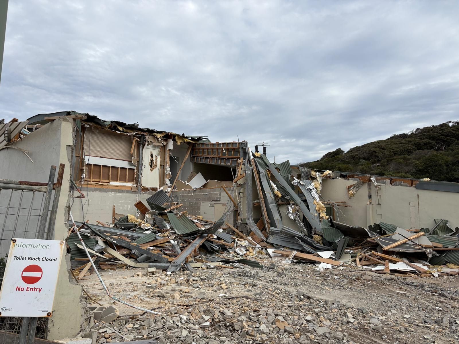 Sorrento SLSC Demolition 