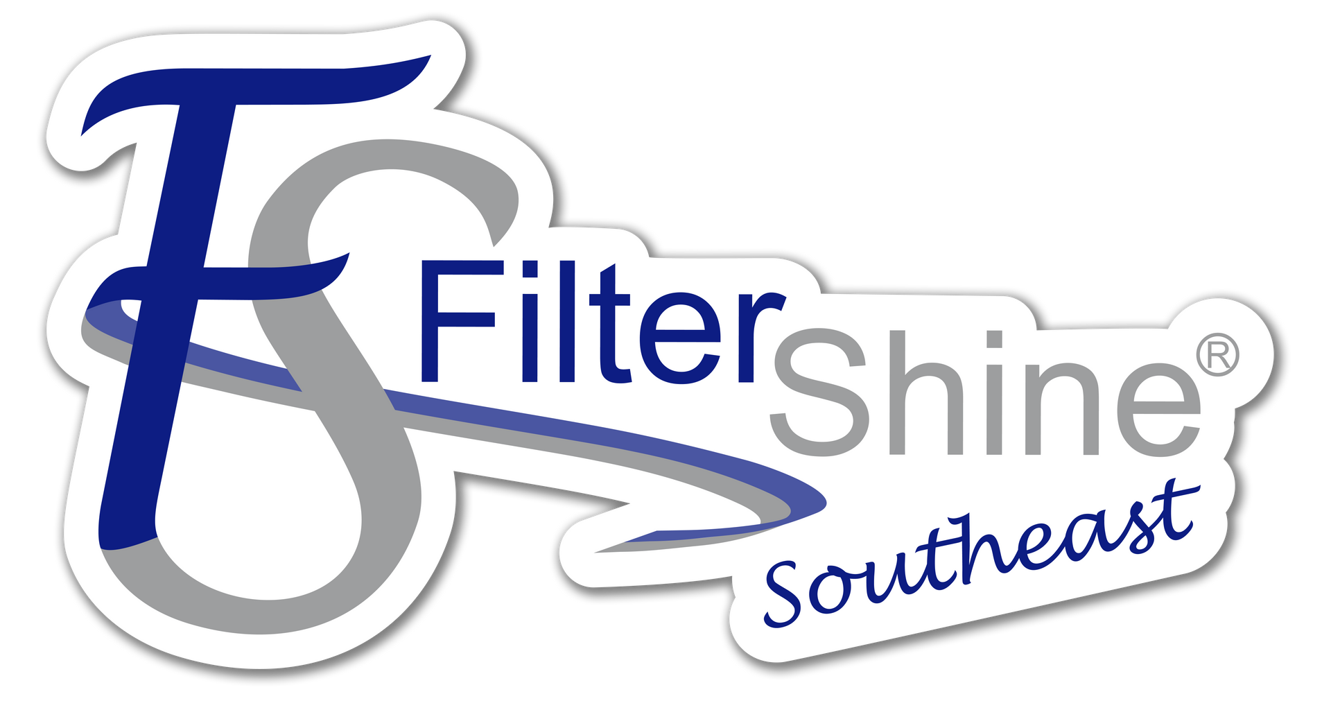 A Blue And Gray Logo For Filter Shine Central Valley