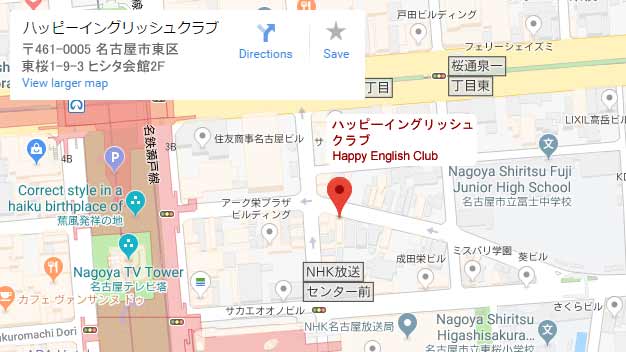 Happy English Club map