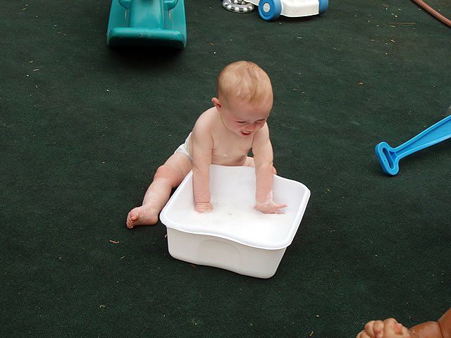 Happy infant playing - My Second Home - Concord, CA