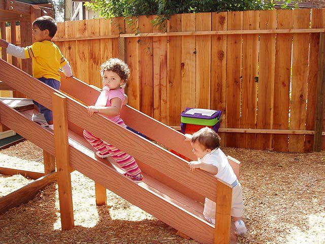 Infants climbing small steps - My Second Home - Concord, CA