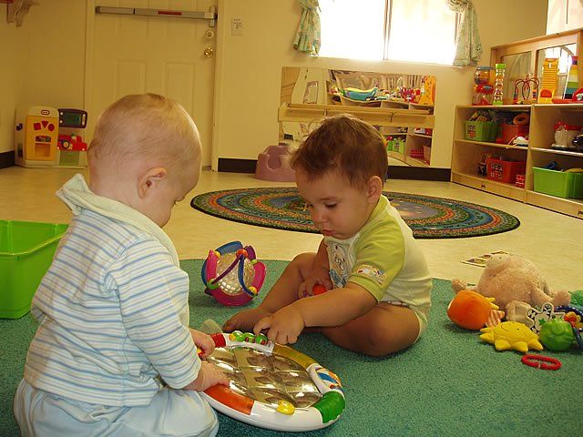 Babies playing with each other - My Second Home - Concord, CA