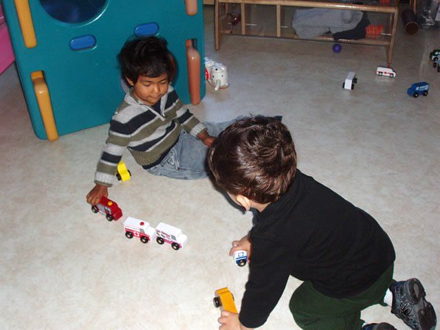 Kids playing with car toys - My Second Home - Concord, CA
