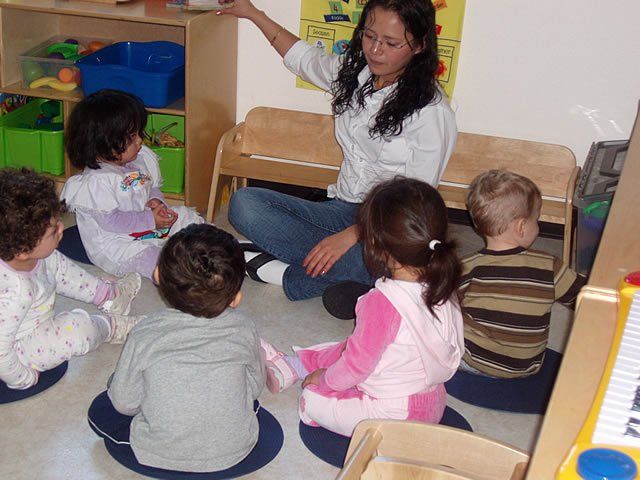 Teacher teaching toddlers - My Second Home - Concord, CA