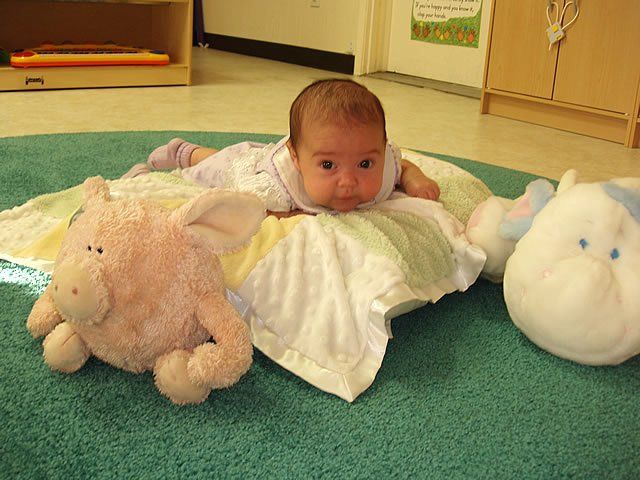 Baby trying to crawl - My Second Home - Concord, CA