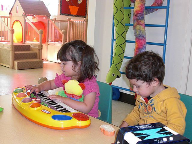Children playing musical instruments - My Second Home - Concord, CA