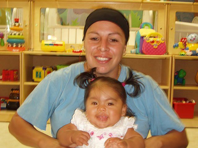 Smiling girl with mom - My Second Home - Concord, CA