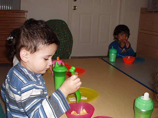 Children eating snacks - My Second Home - Concord, CA