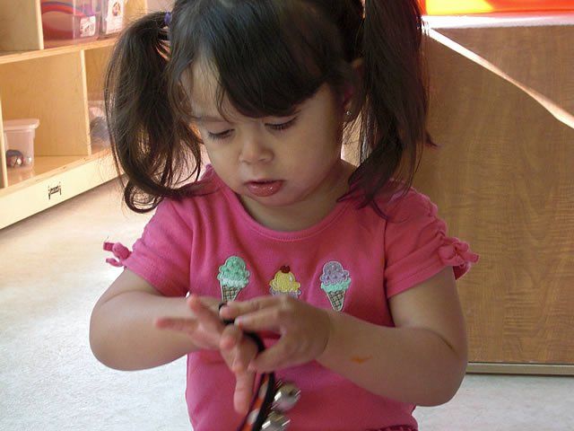 Girl playing with hand bells - My Second Home - Concord, CA