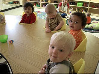 Toddlers sitting in circle - My Second Home - Concord, CA