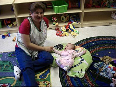 Teacher taking care of infant - My Second Home - Concord, CA