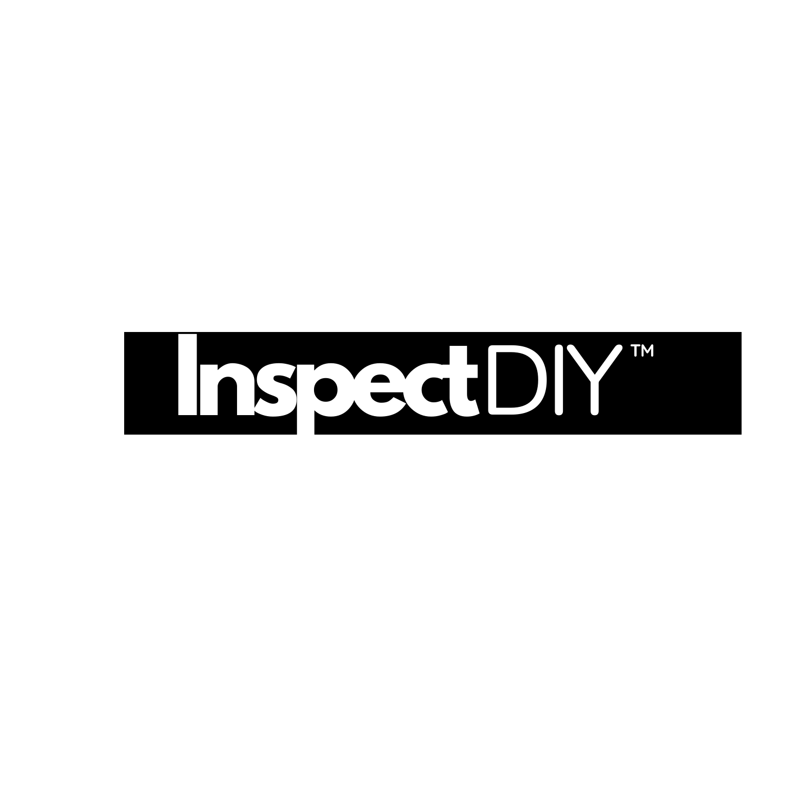 InspectDIY logo with white text on a black rectangle.