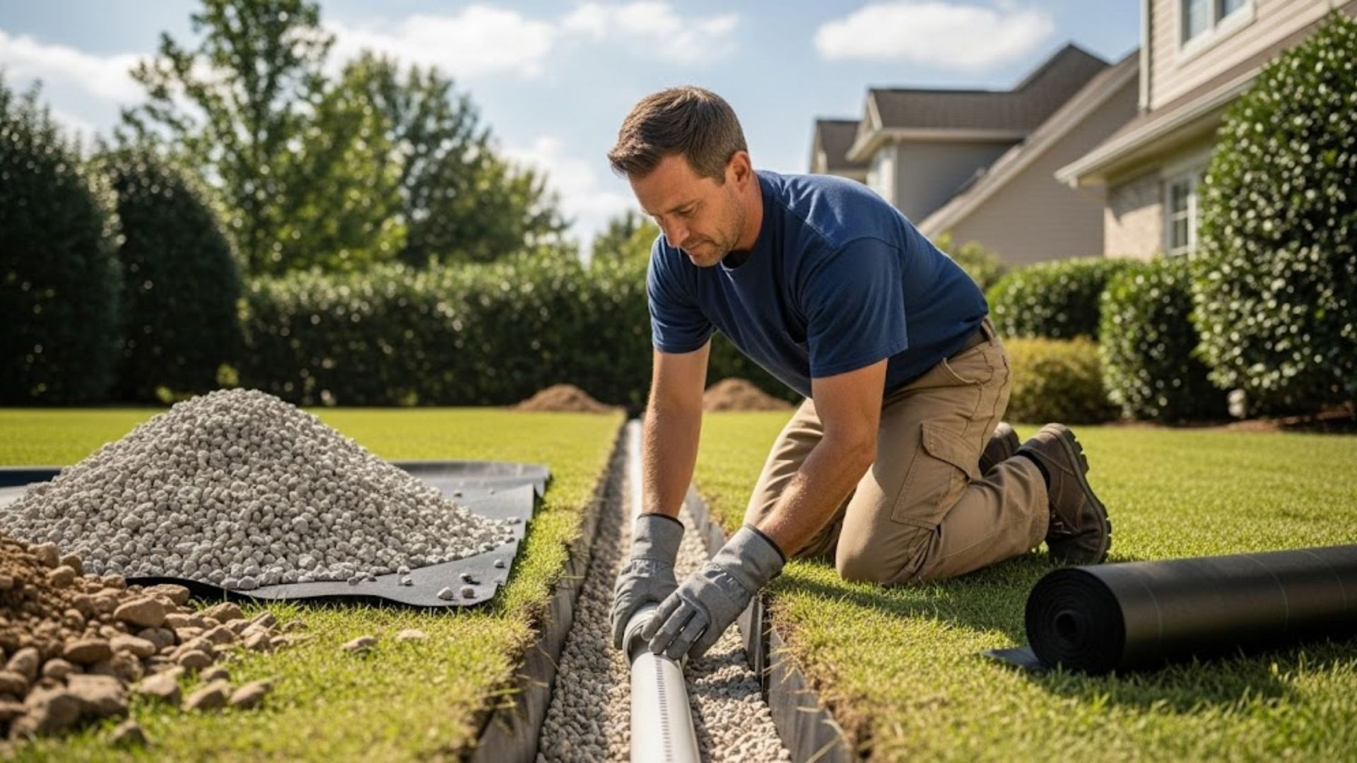 French Drain, Catch Basin, or Downspout Drain: Which Is Best for My Custom System