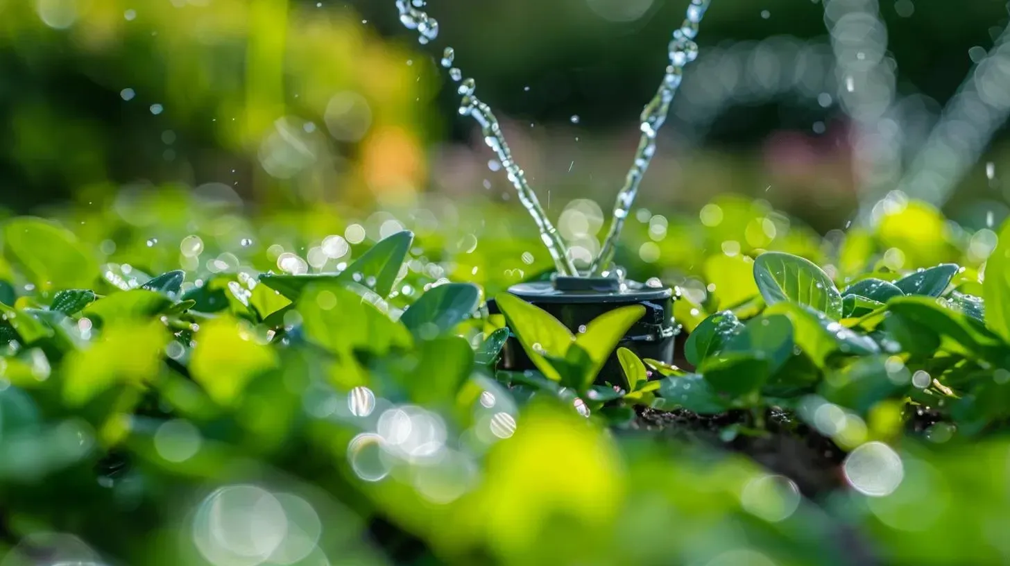 How can smart irrigation systems reduce water waste during Williamsburg’s hot, humid summers?