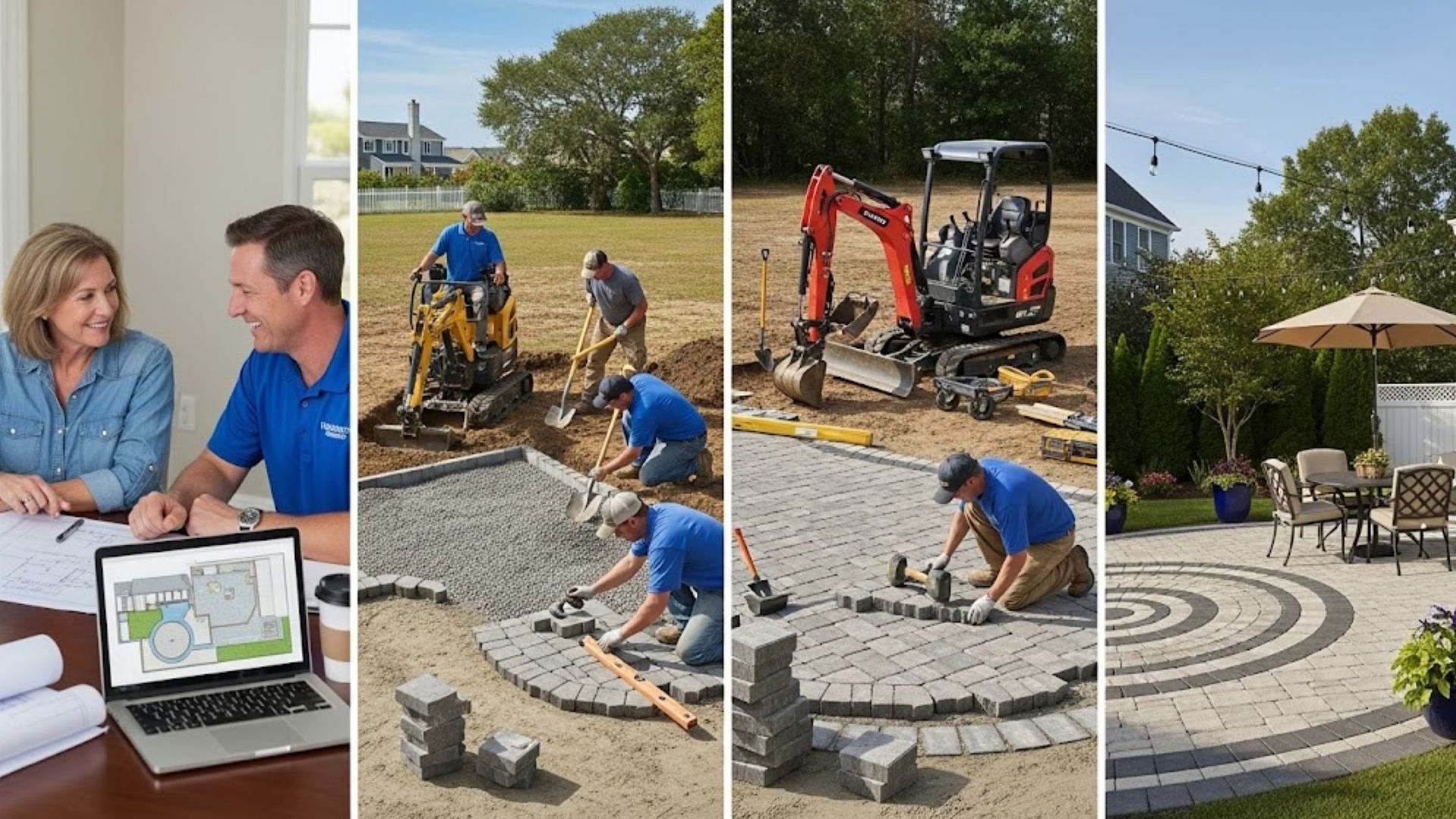 Paver Patio Installation in Hampton Roads
