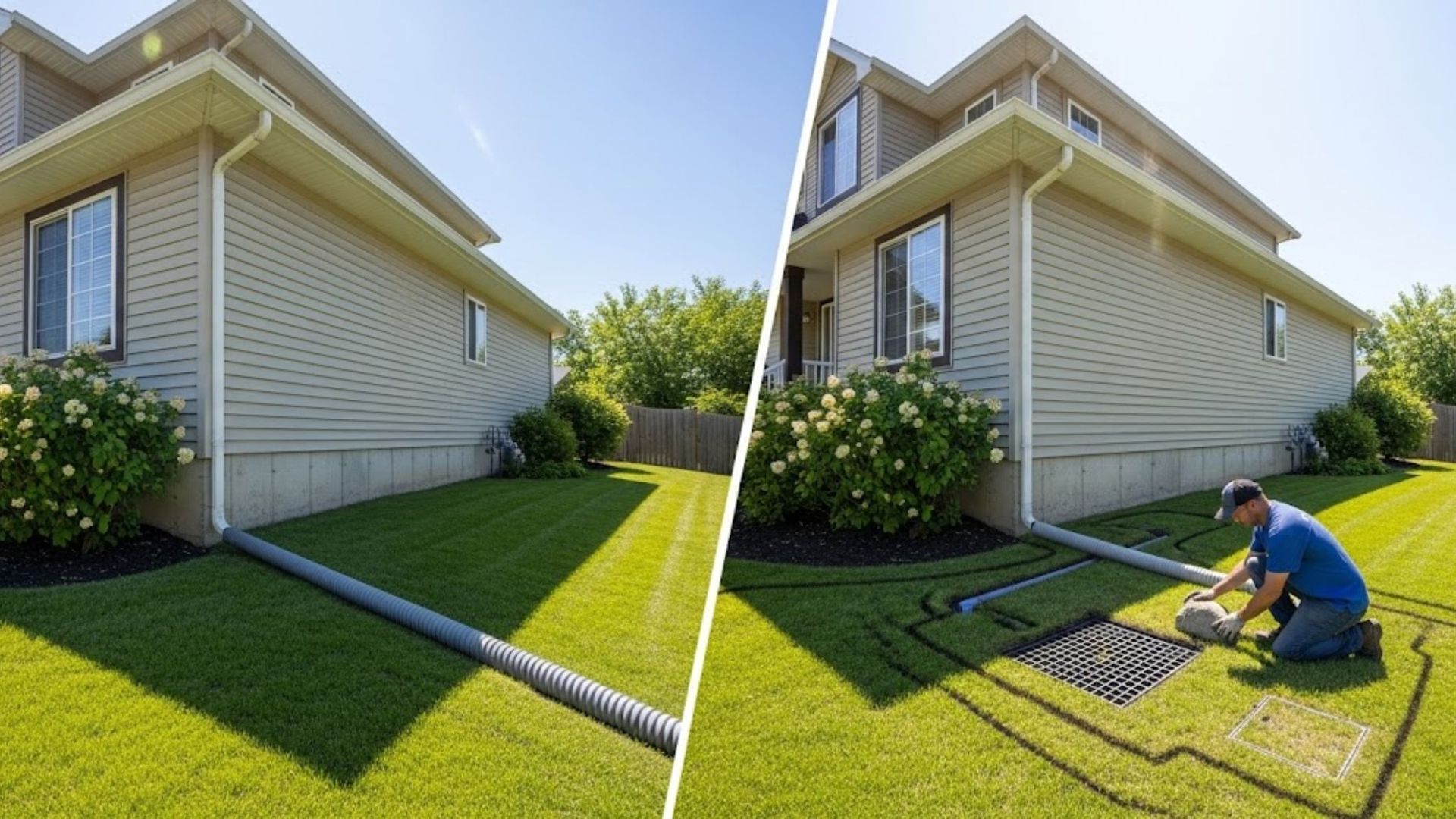 What’s the Difference Between a “Standard” and a “Custom” Drainage System?