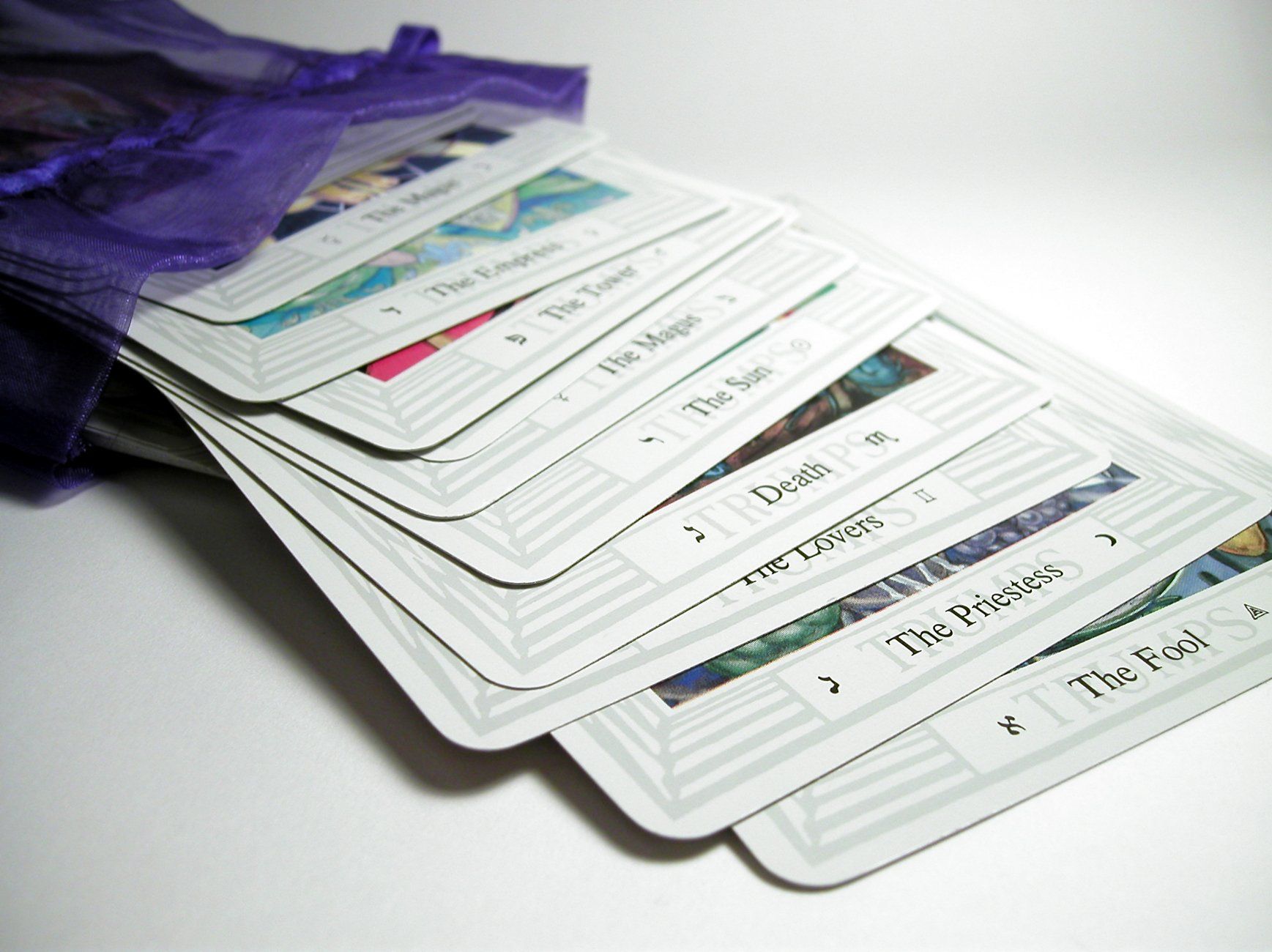Business Start-Up — Tarot Cards With Purple Pouch in New Orleans, LA