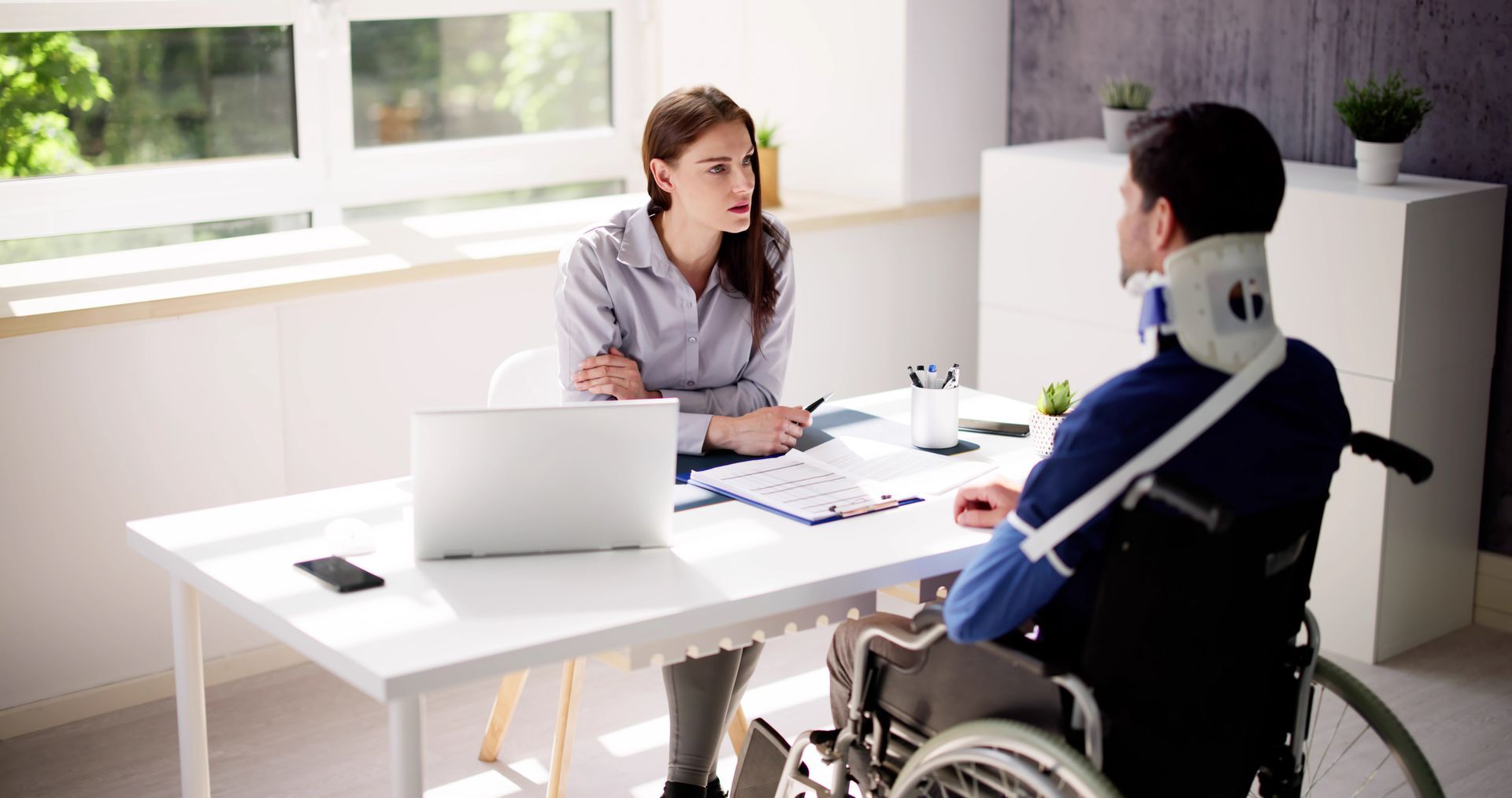 Accident disability claims attorney.