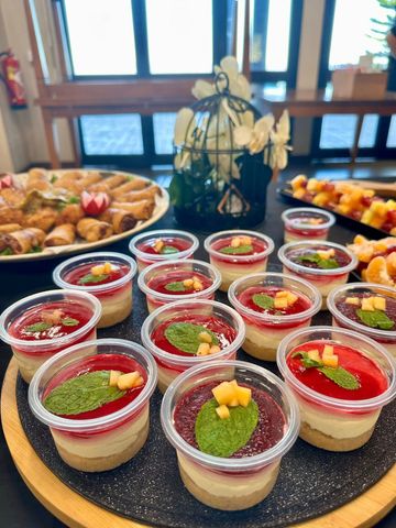 plateau repas entreprise préparé par traiteur Délices de Val Bourail Nouvelle-Calédonie
