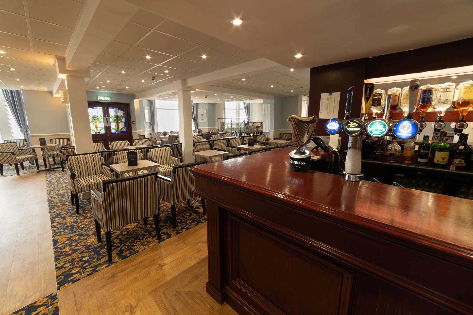 The bar at the North Shore Hotel