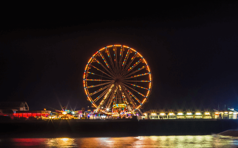 Donkey Rides on Blackpool Beach