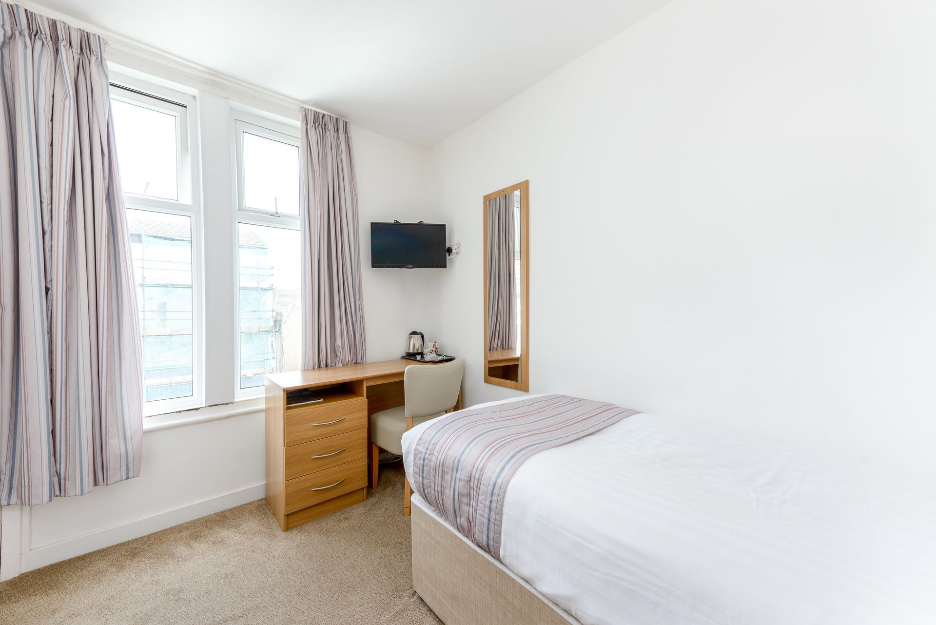 Single Room at the North Shore Hotel Blackpool