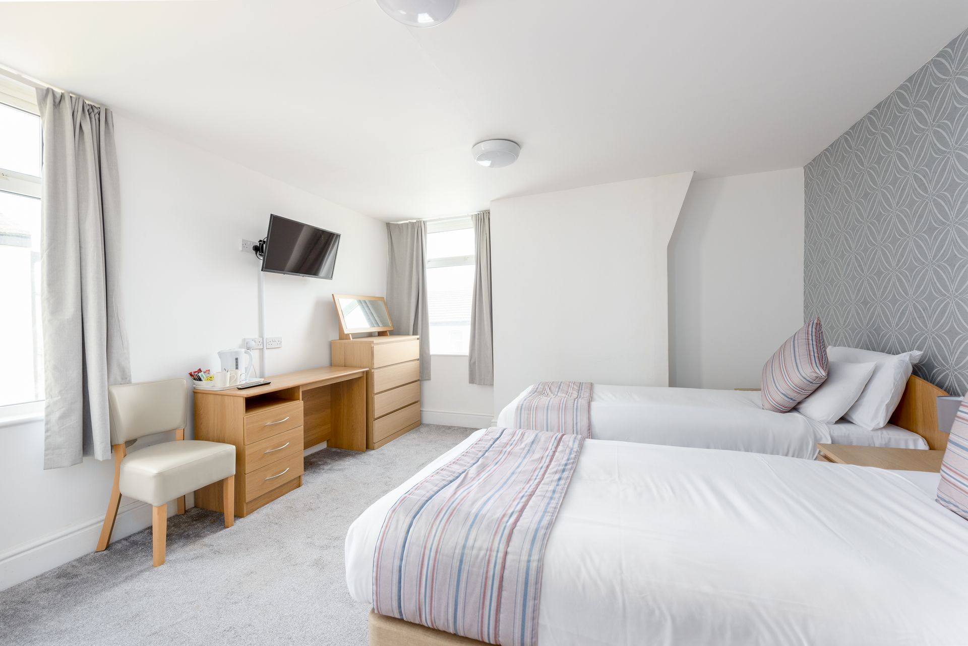 Twin Room at the North Shore Hotel Blackpool