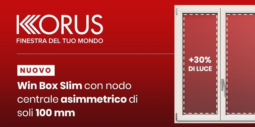 Infissi pvc profilo slim