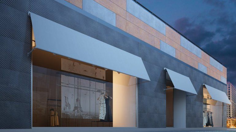 tende da sole a caduta