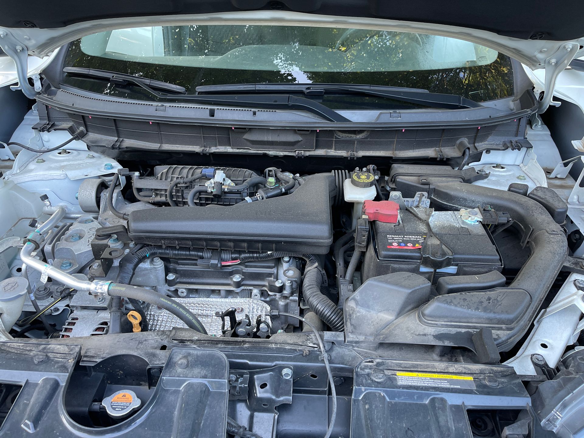 Engine Bay Detail Before