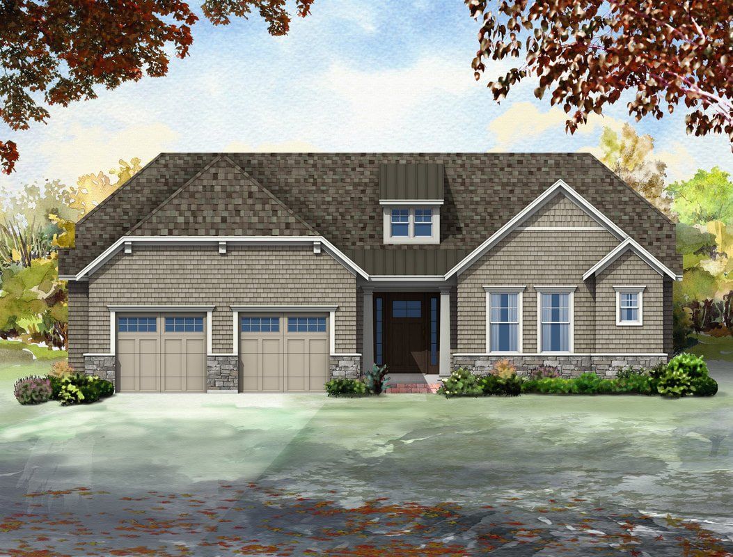 westleigh farm - plan 2 - shingle cottage - north shore builders - lake forest
